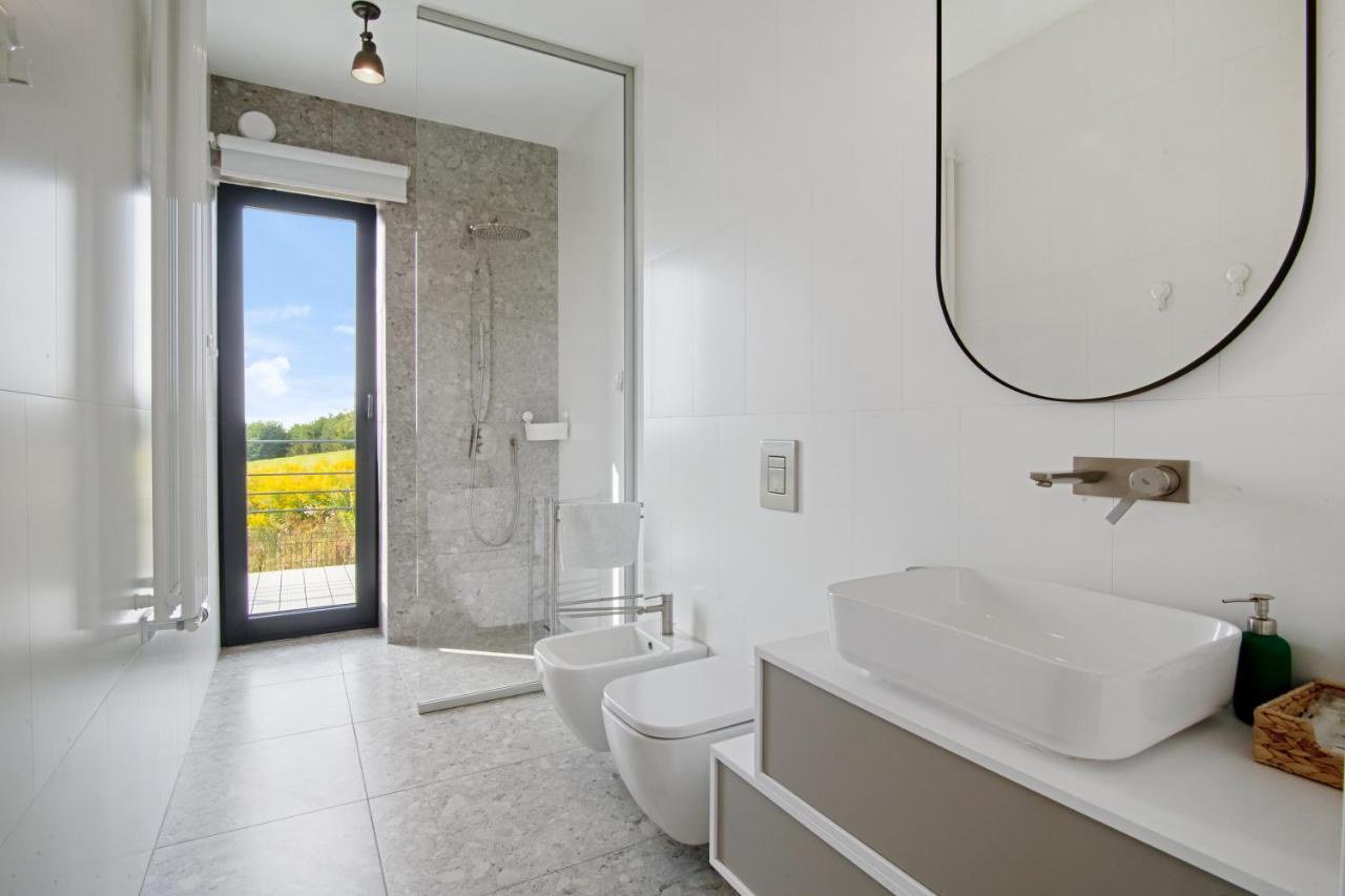 Villa Relax With Swimming Pool And Mountain View Bukow Екстериор снимка