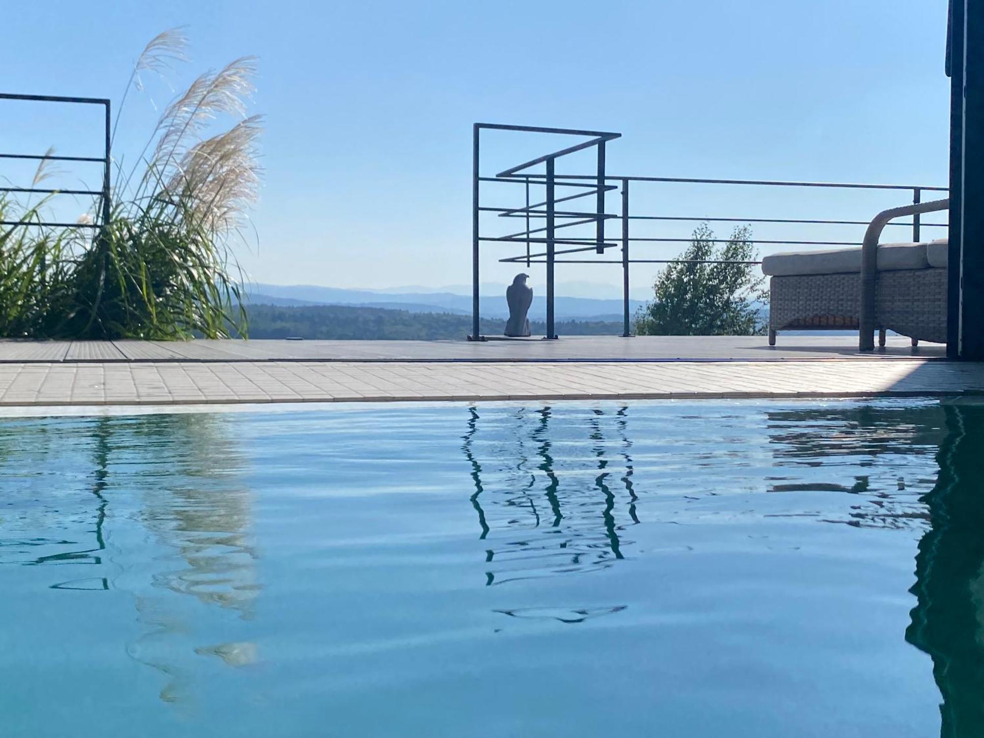 Villa Relax With Swimming Pool And Mountain View Bukow Екстериор снимка