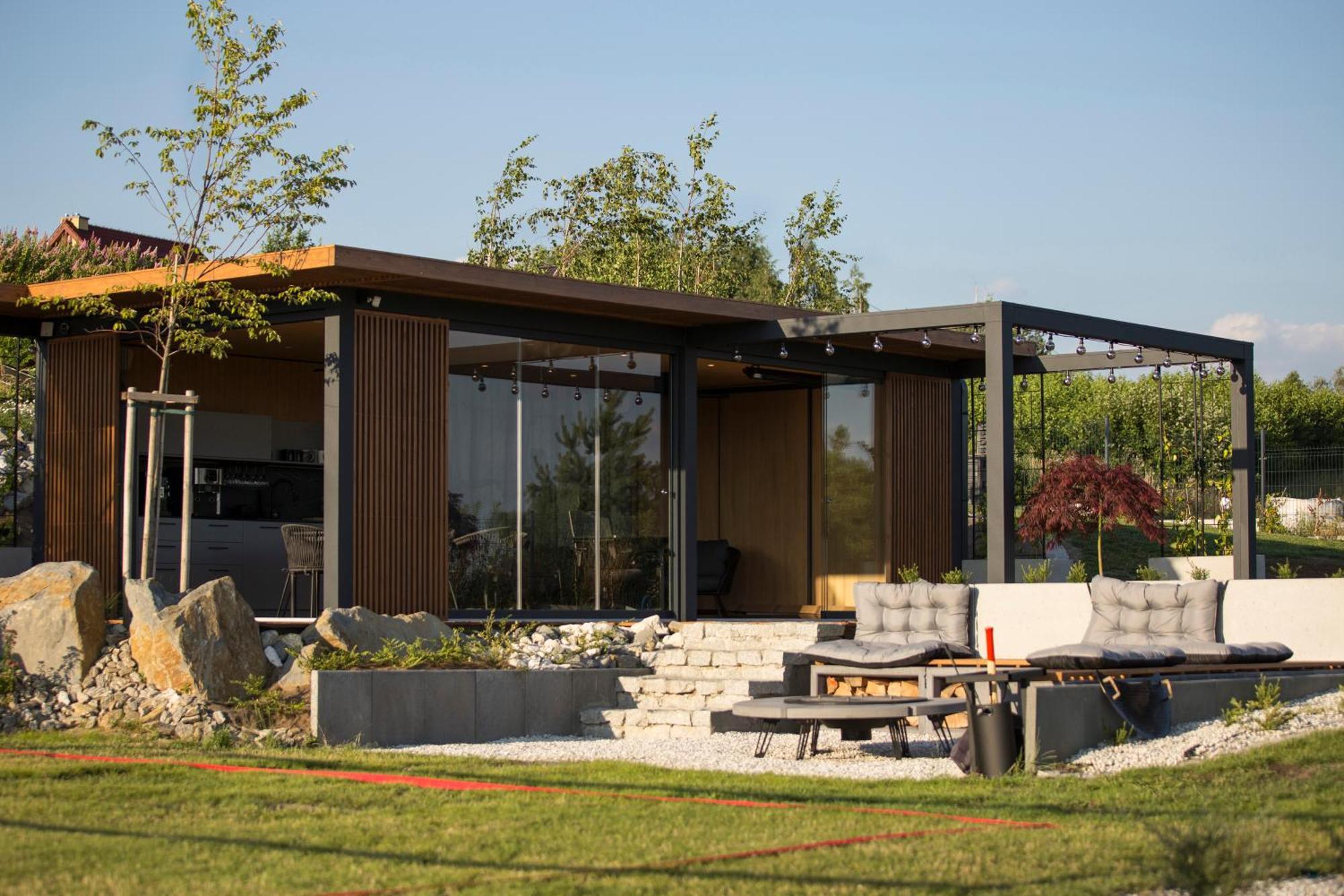 Villa Relax With Swimming Pool And Mountain View Bukow Екстериор снимка